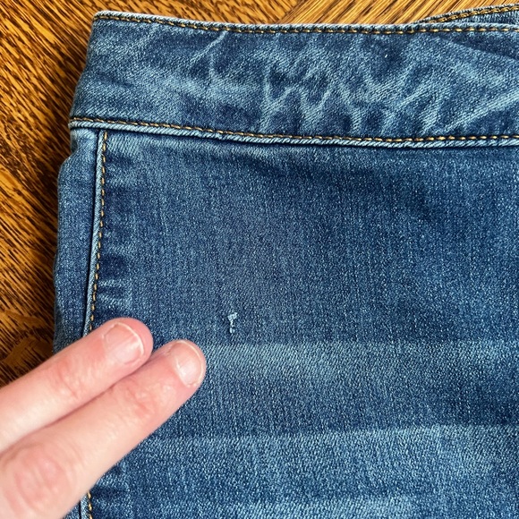 FREE PEOPLE Just Float On Flare Denim Boho Jeans High Rise Festival Coachella 26 - Picture 7 of 7